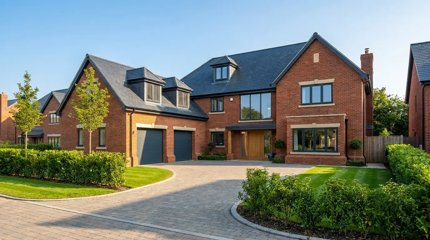 A new-build home wired by N Francis Electrical